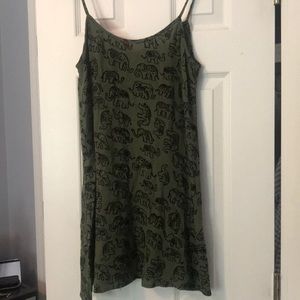 Elephant print dress!!